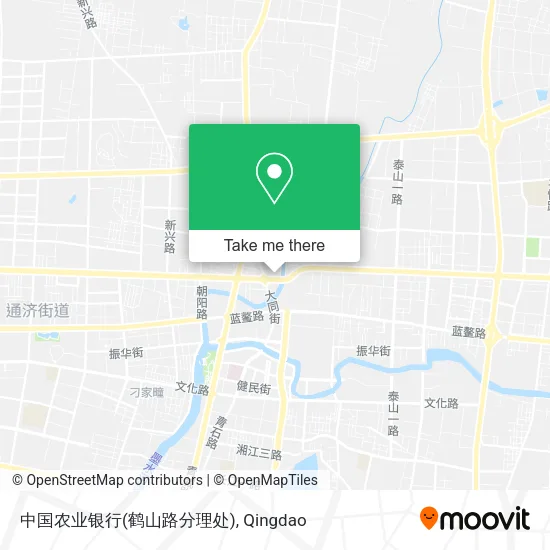 中国农业银行(鹤山路分理处) map