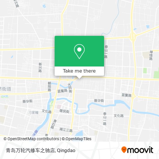 青岛万轮汽修车之驰店 map