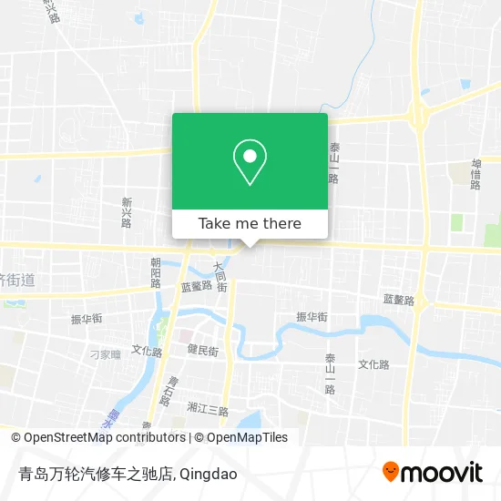青岛万轮汽修车之驰店 map