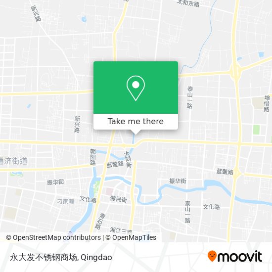 永大发不锈钢商场 map