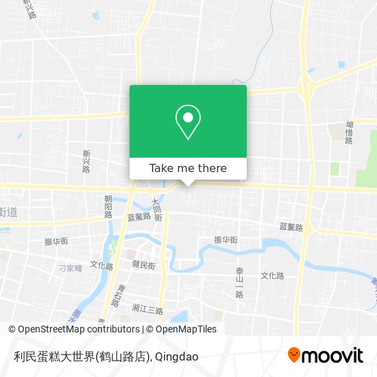 利民蛋糕大世界(鹤山路店) map