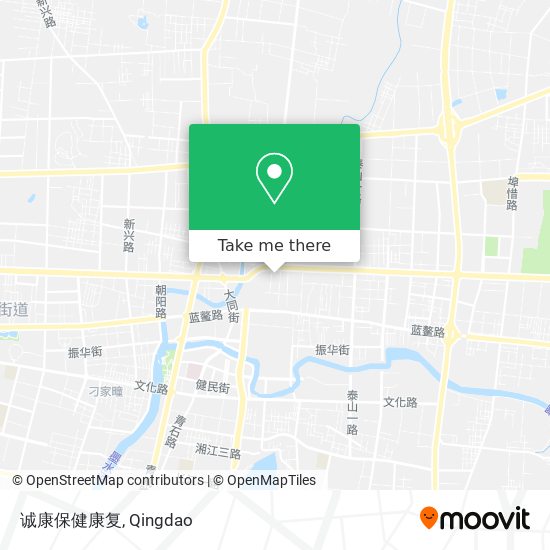 诚康保健康复 map