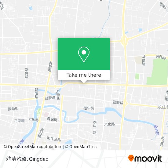 航清汽修 map