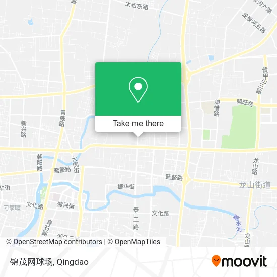锦茂网球场 map