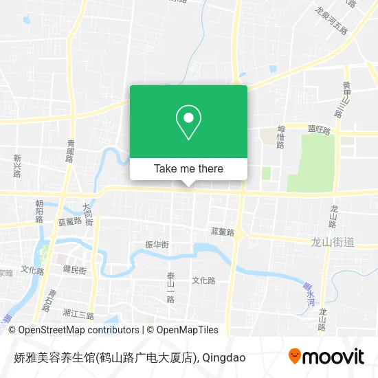 娇雅美容养生馆(鹤山路广电大厦店) map