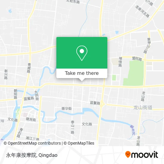 永年康按摩院 map