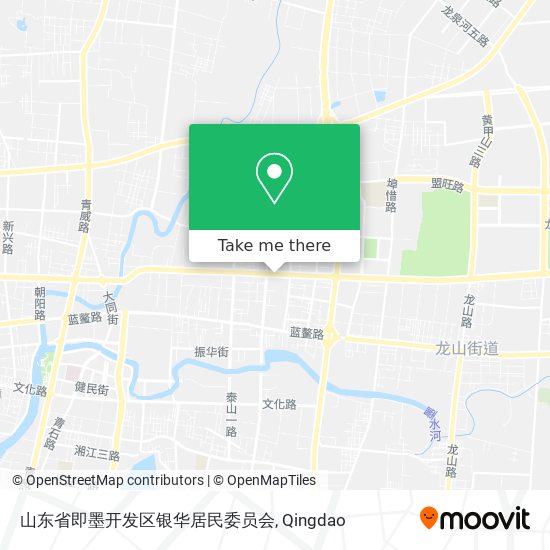山东省即墨开发区银华居民委员会 map