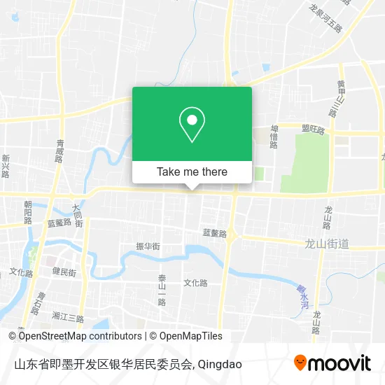 山东省即墨开发区银华居民委员会 map