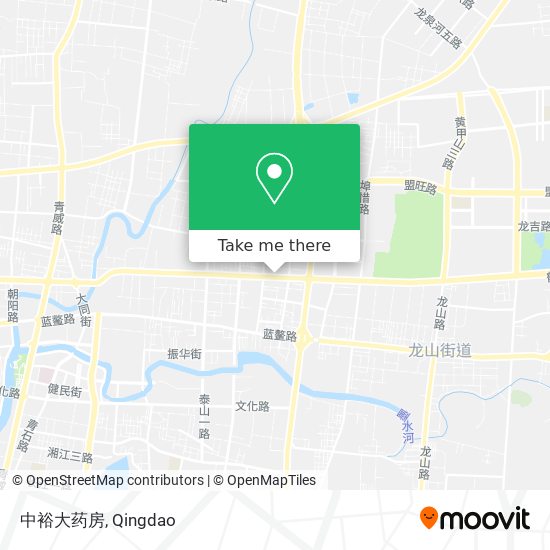 中裕大药房 map
