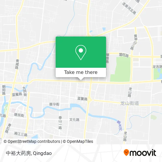 中裕大药房 map