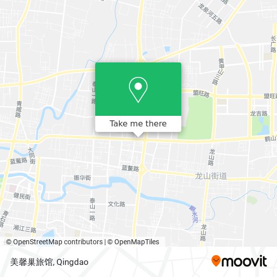 美馨巢旅馆 map