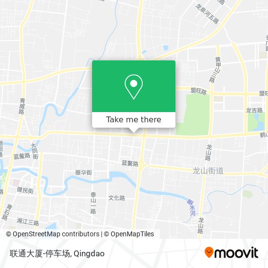 联通大厦-停车场 map