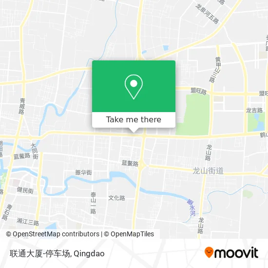 联通大厦-停车场 map