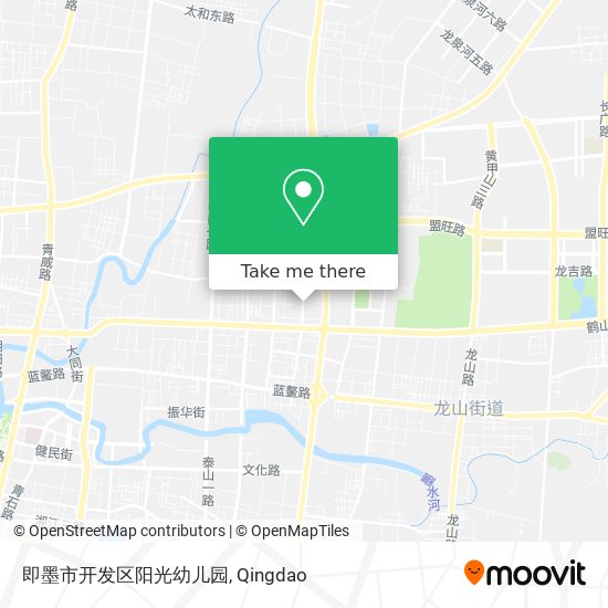 即墨市开发区阳光幼儿园 map