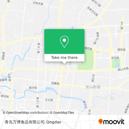 青岛万博食品有限公司 map