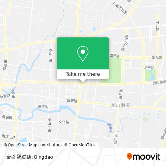 金蒂蛋糕店 map