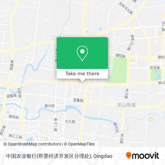 中国农业银行(即墨经济开发区分理处) map