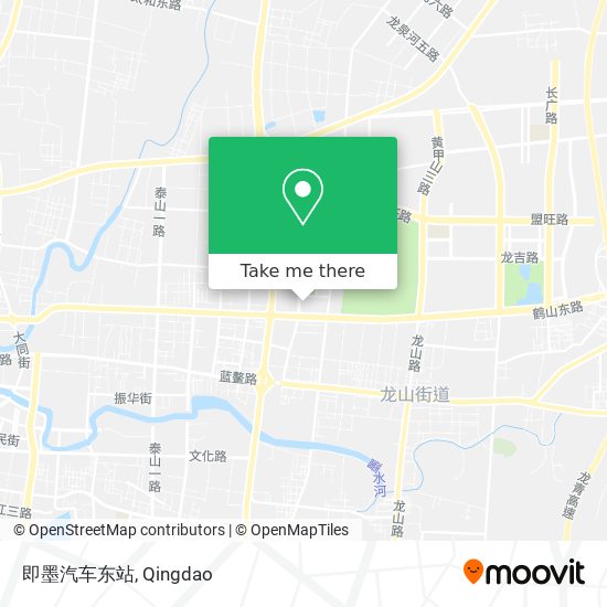 即墨汽车东站 map
