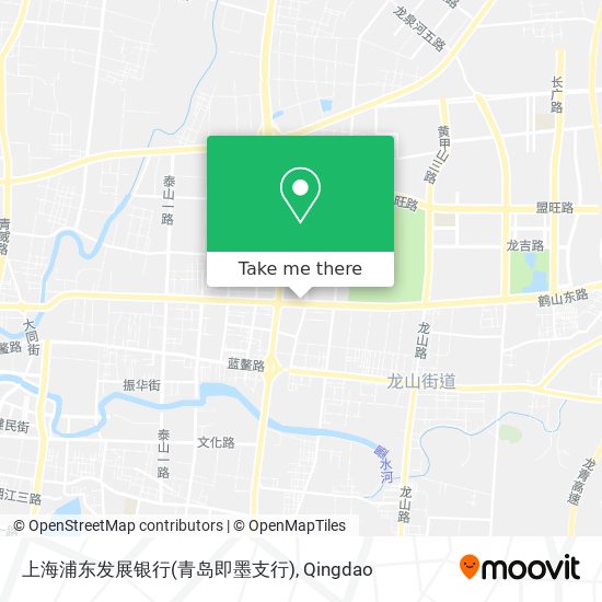 上海浦东发展银行(青岛即墨支行) map