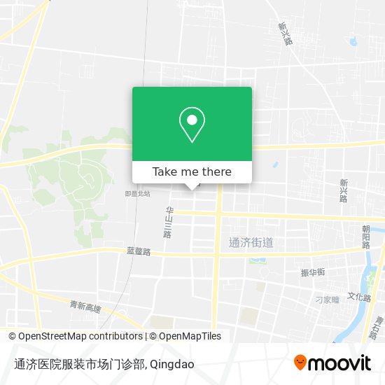 通济医院服装市场门诊部 map