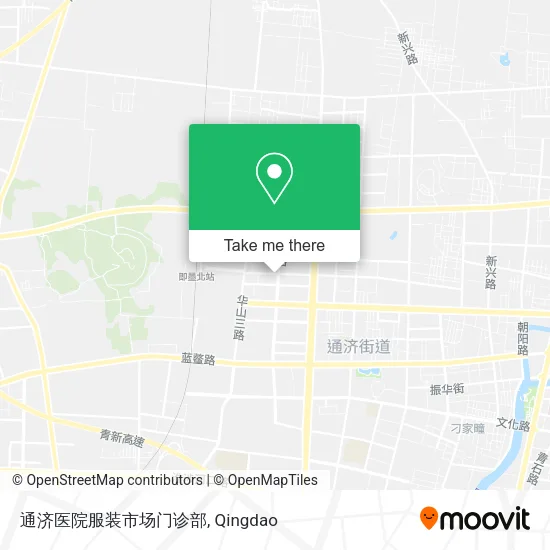 通济医院服装市场门诊部 map