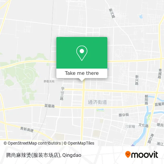 腾尚麻辣烫(服装市场店) map
