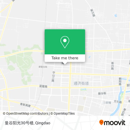 曼谷阳光30号楼 map