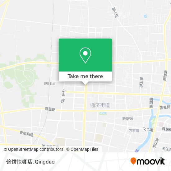 馅饼快餐店 map