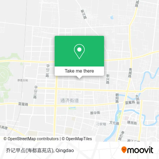 乔记早点(海都嘉苑店) map