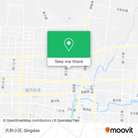 共和小区 map
