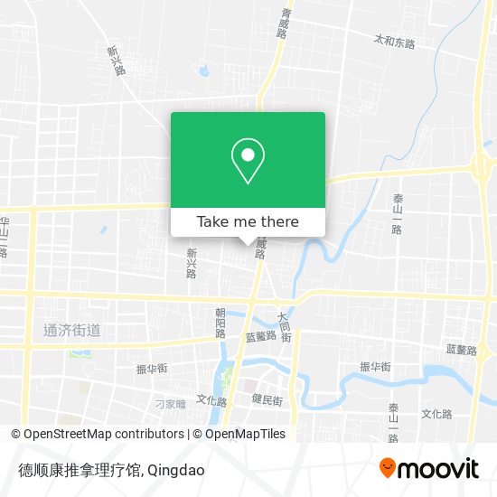 德顺康推拿理疗馆 map