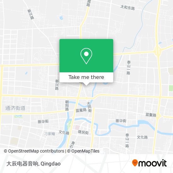 大辰电器音响 map
