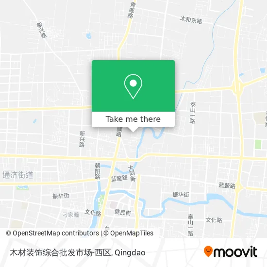 木材装饰综合批发市场-西区 map