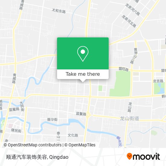 顺通汽车装饰美容 map