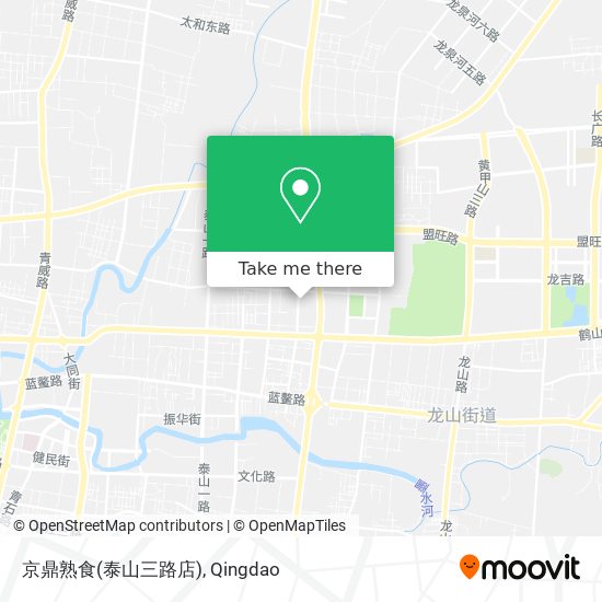 京鼎熟食(泰山三路店) map