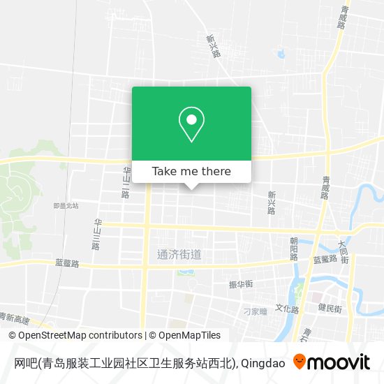 网吧(青岛服装工业园社区卫生服务站西北) map