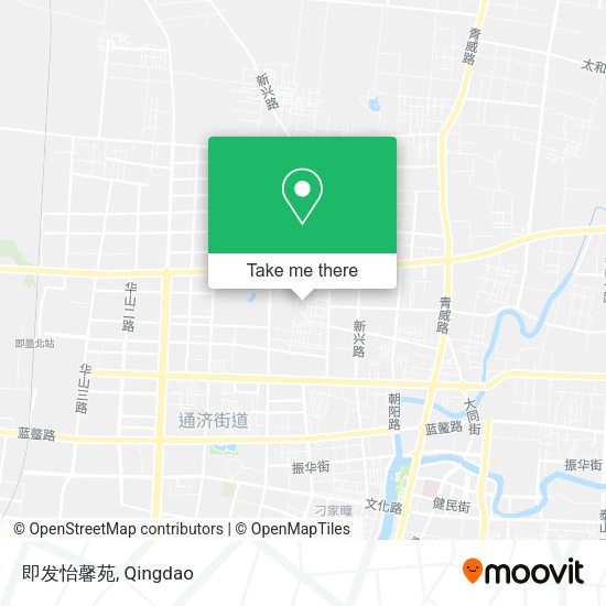即发怡馨苑 map