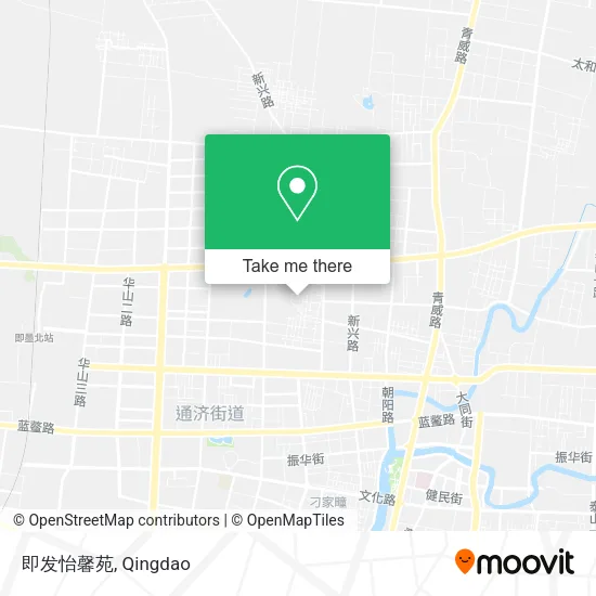 即发怡馨苑 map