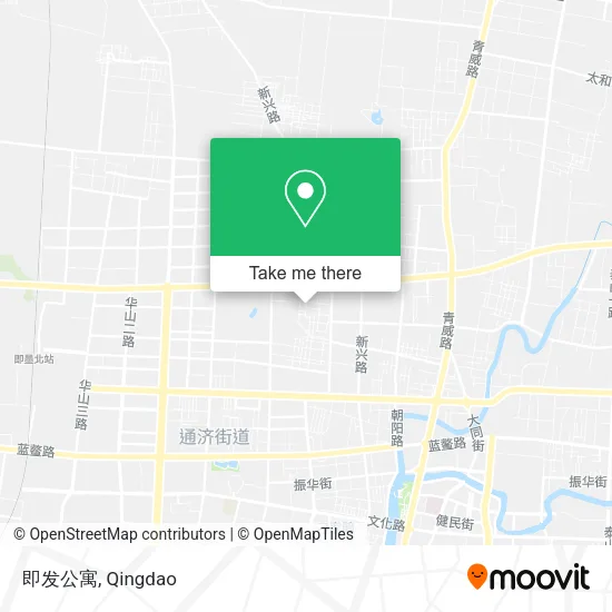 即发公寓 map