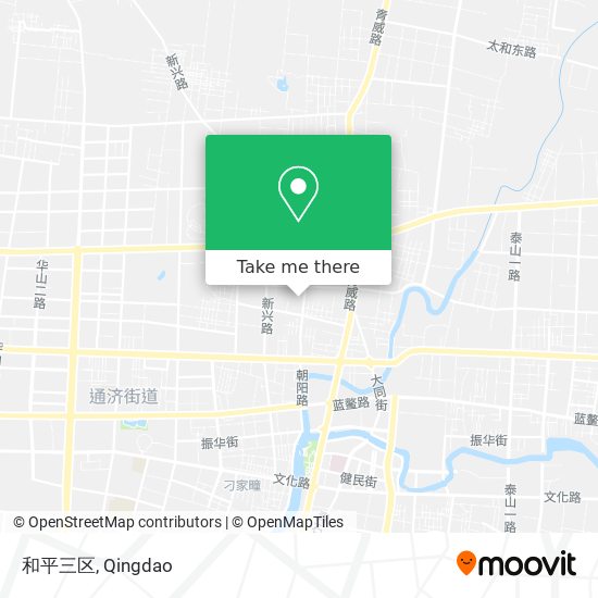 和平三区 map