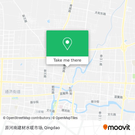 原河南建材水暖市场 map