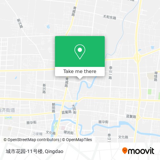 城市花园-11号楼 map