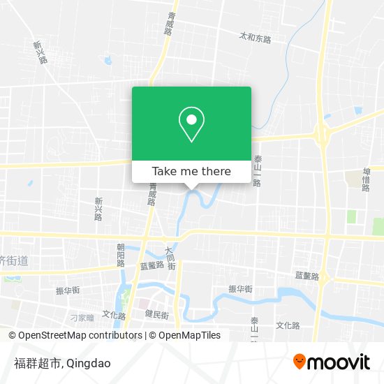 福群超市 map
