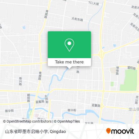山东省即墨市启翰小学 map
