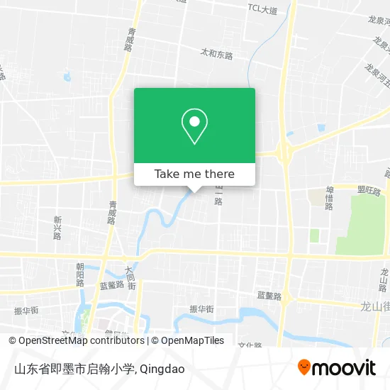 山东省即墨市启翰小学 map