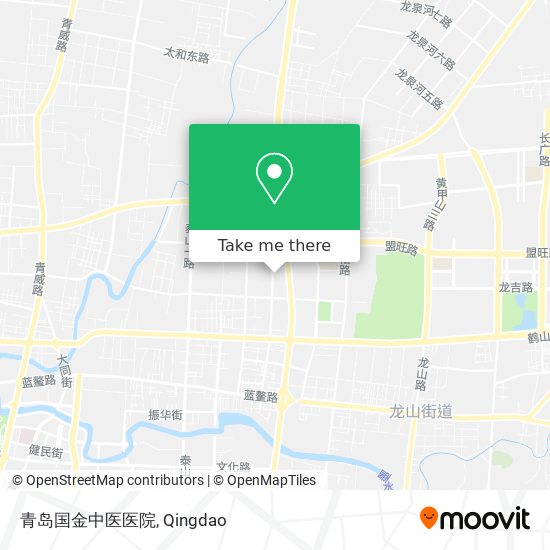 青岛国金中医医院 map