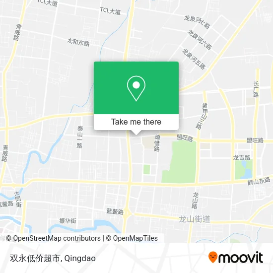 双永低价超市 map