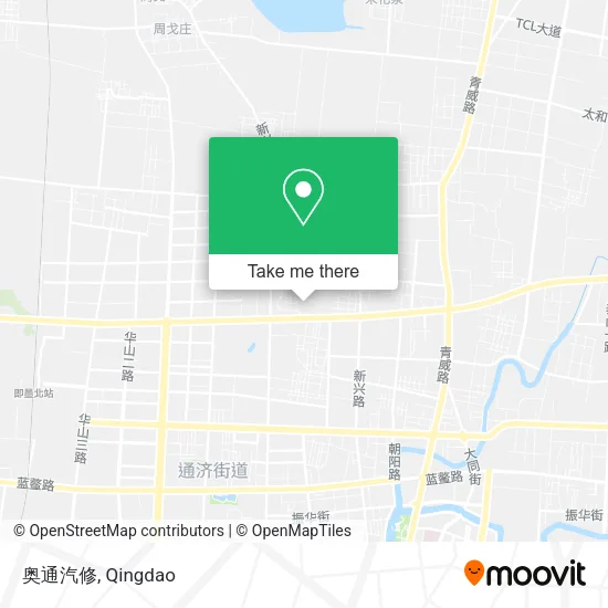 奥通汽修 map