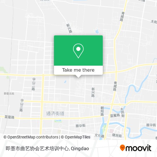 即墨市曲艺协会艺术培训中心 map