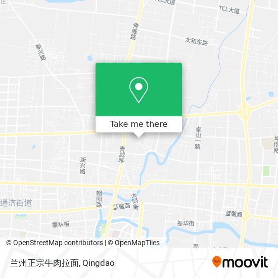 兰州正宗牛肉拉面 map